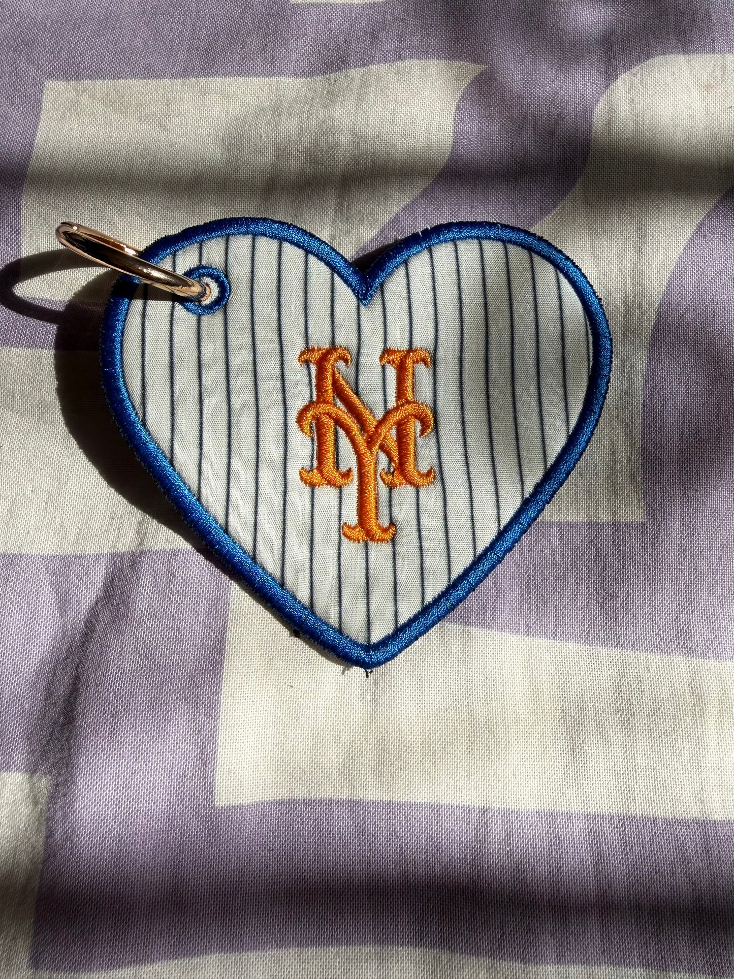 NY player keychain