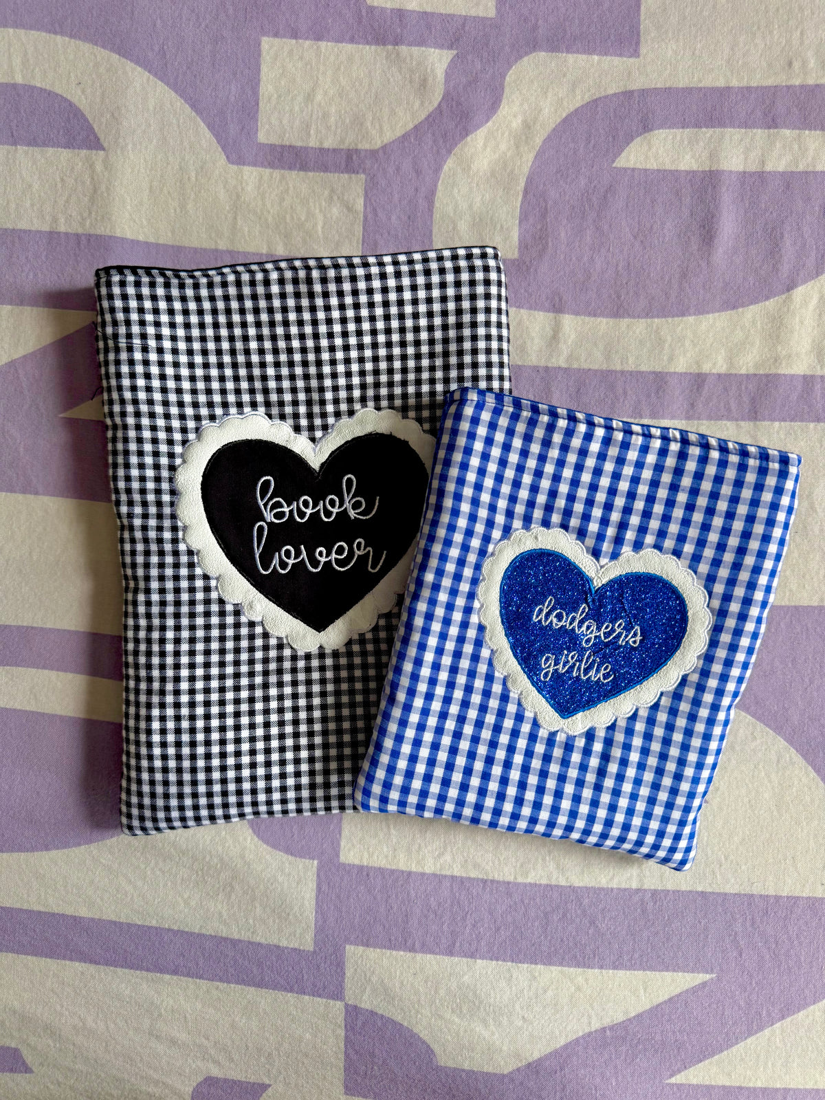 Gingham sleeve