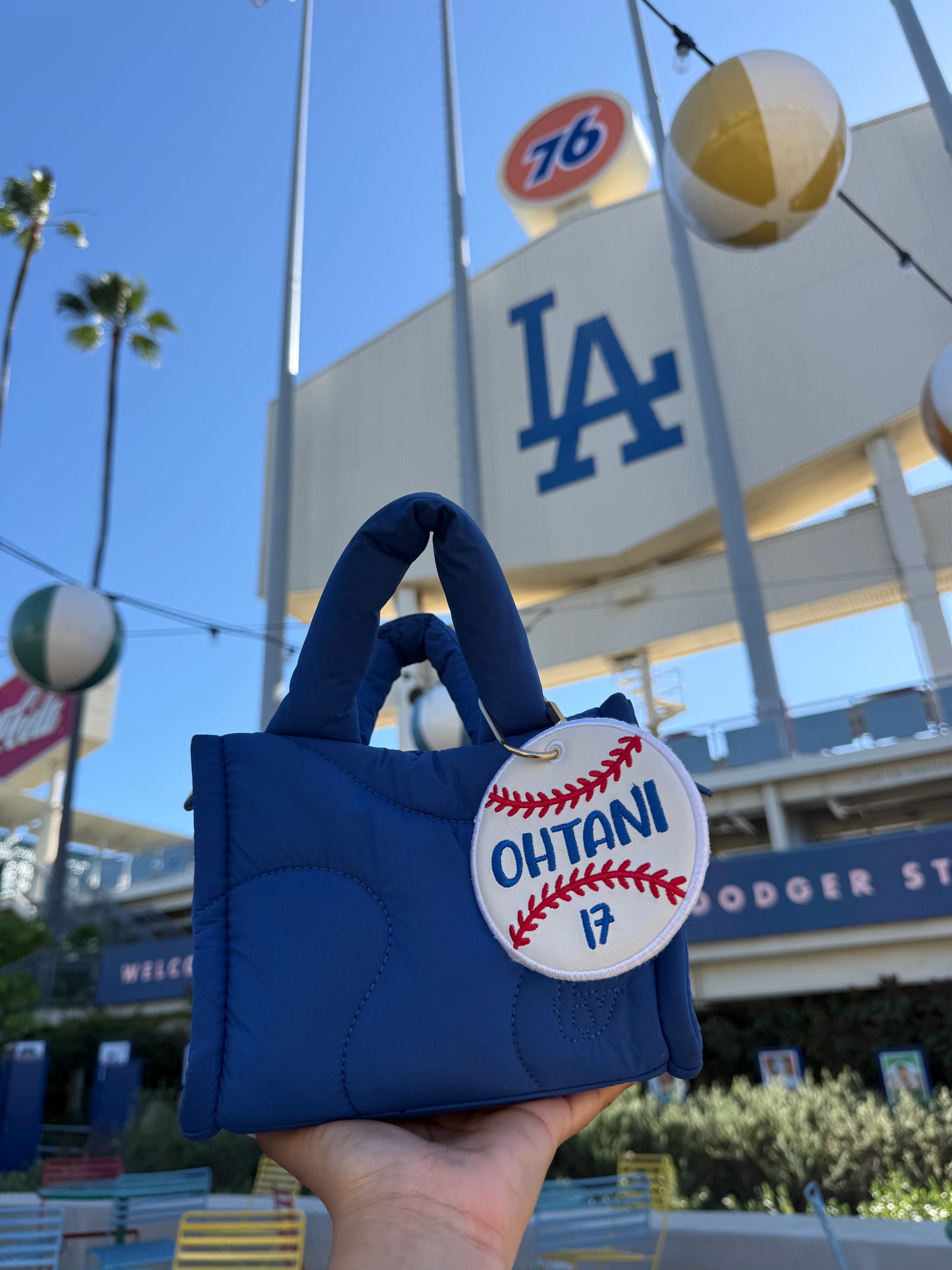 Baseball bag tag