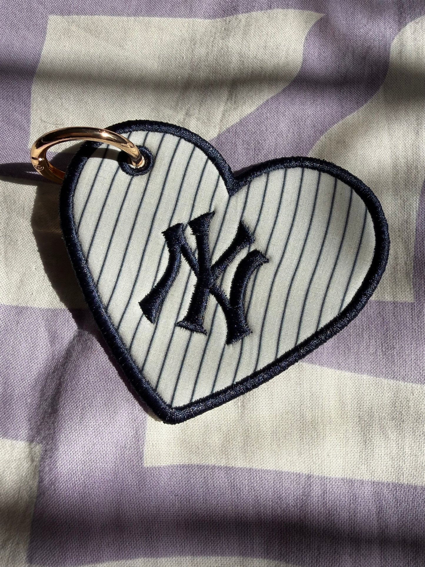 NY player keychain