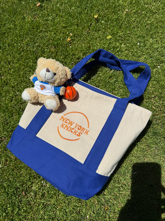 NY K tote bag
