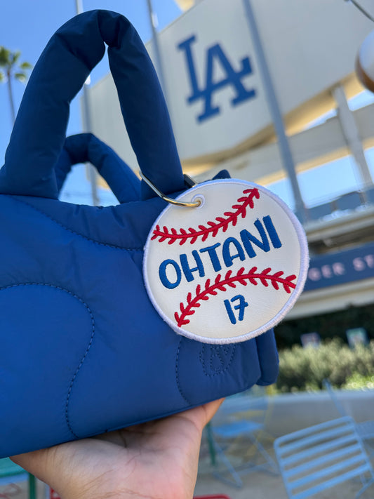 Baseball bag tag