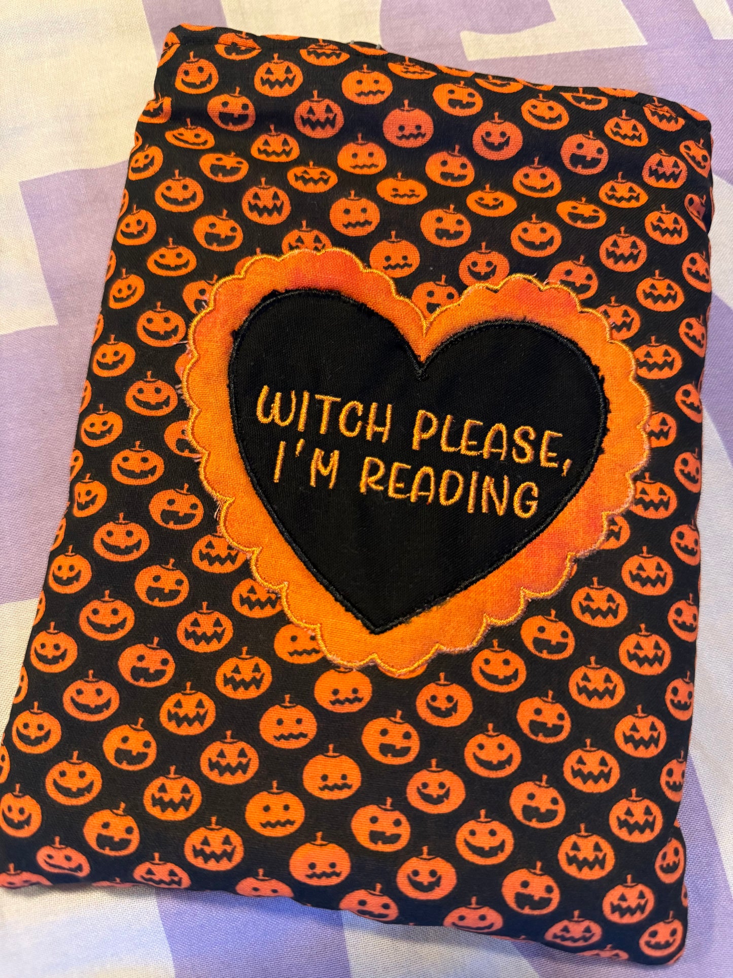 Pumpkin kindle sleeve