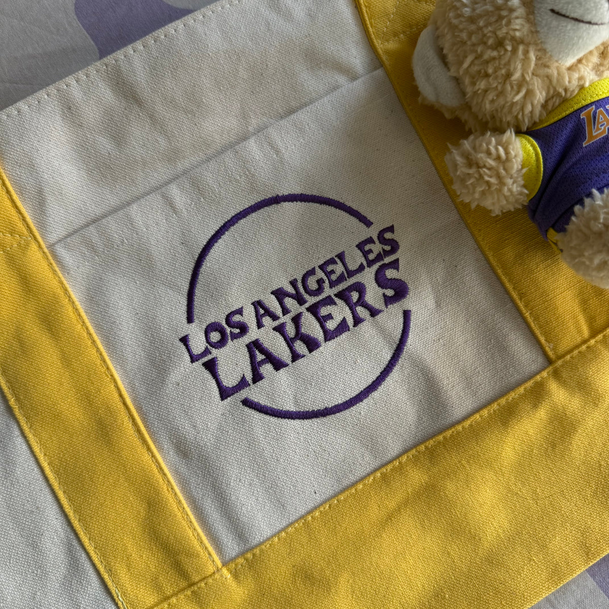 LA mini tote bag