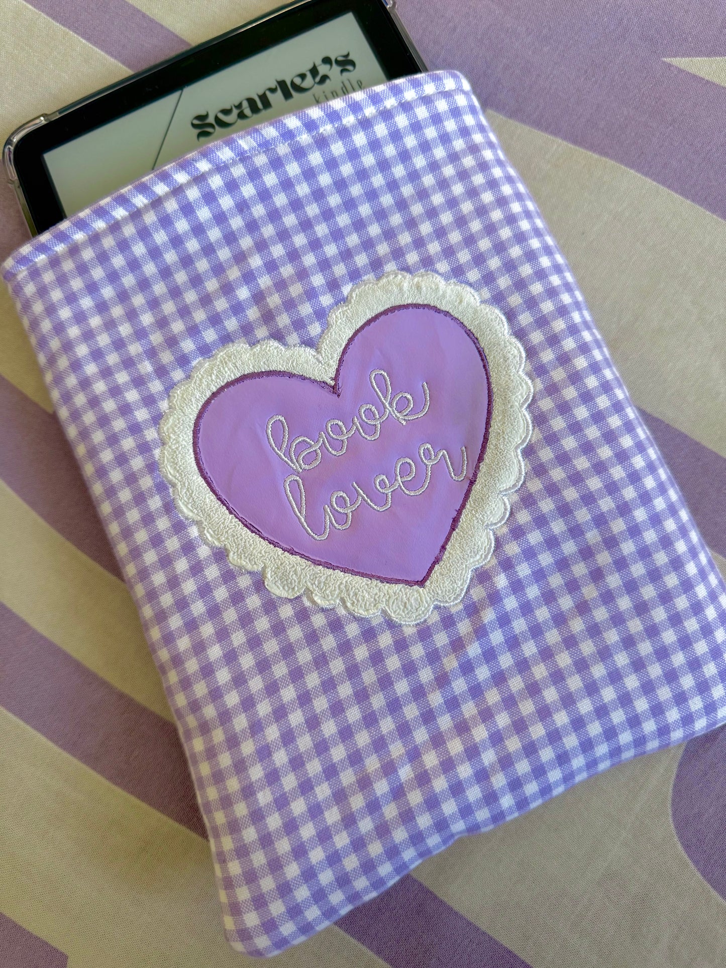 Gingham sleeve