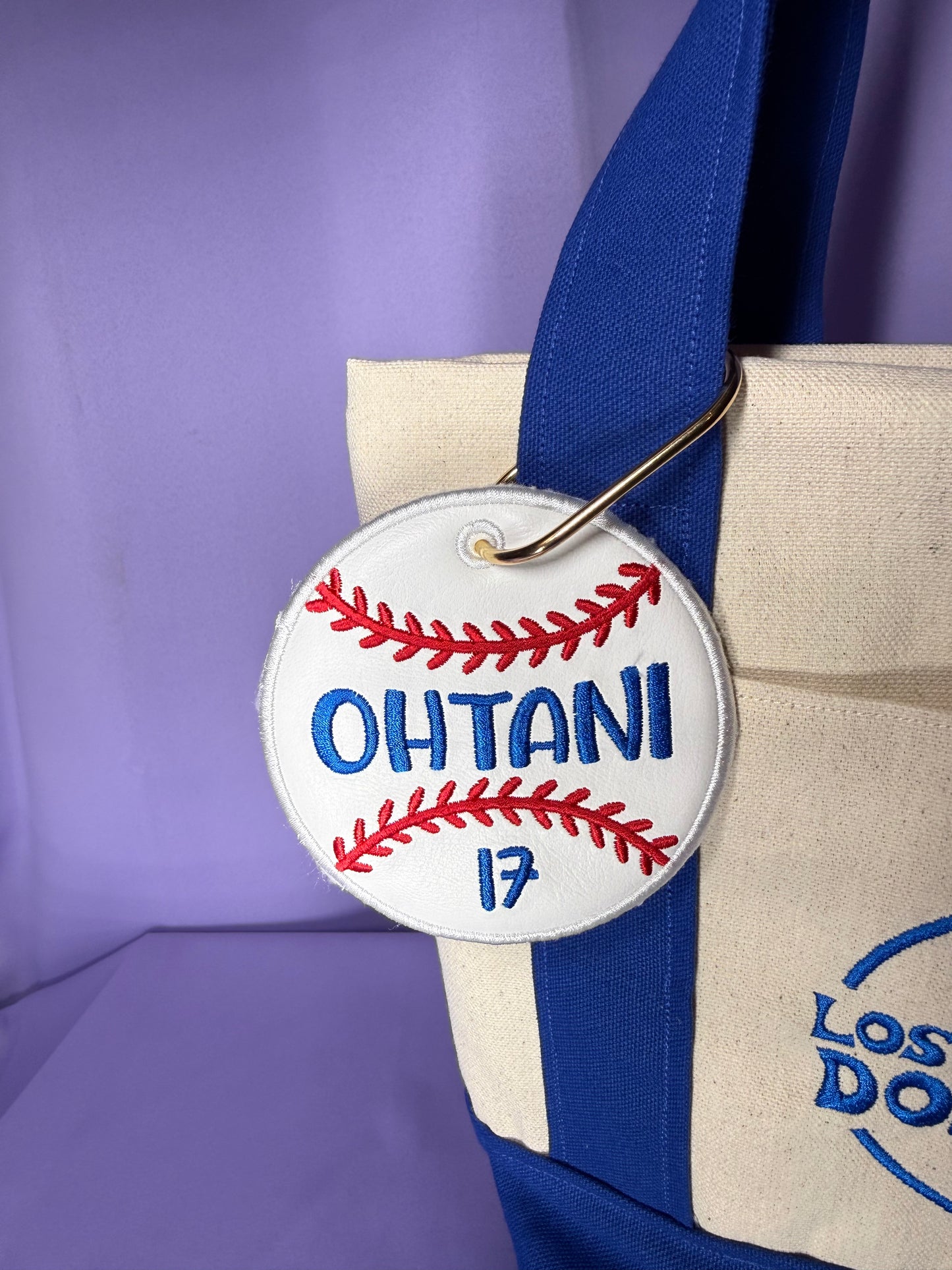Baseball bag tag