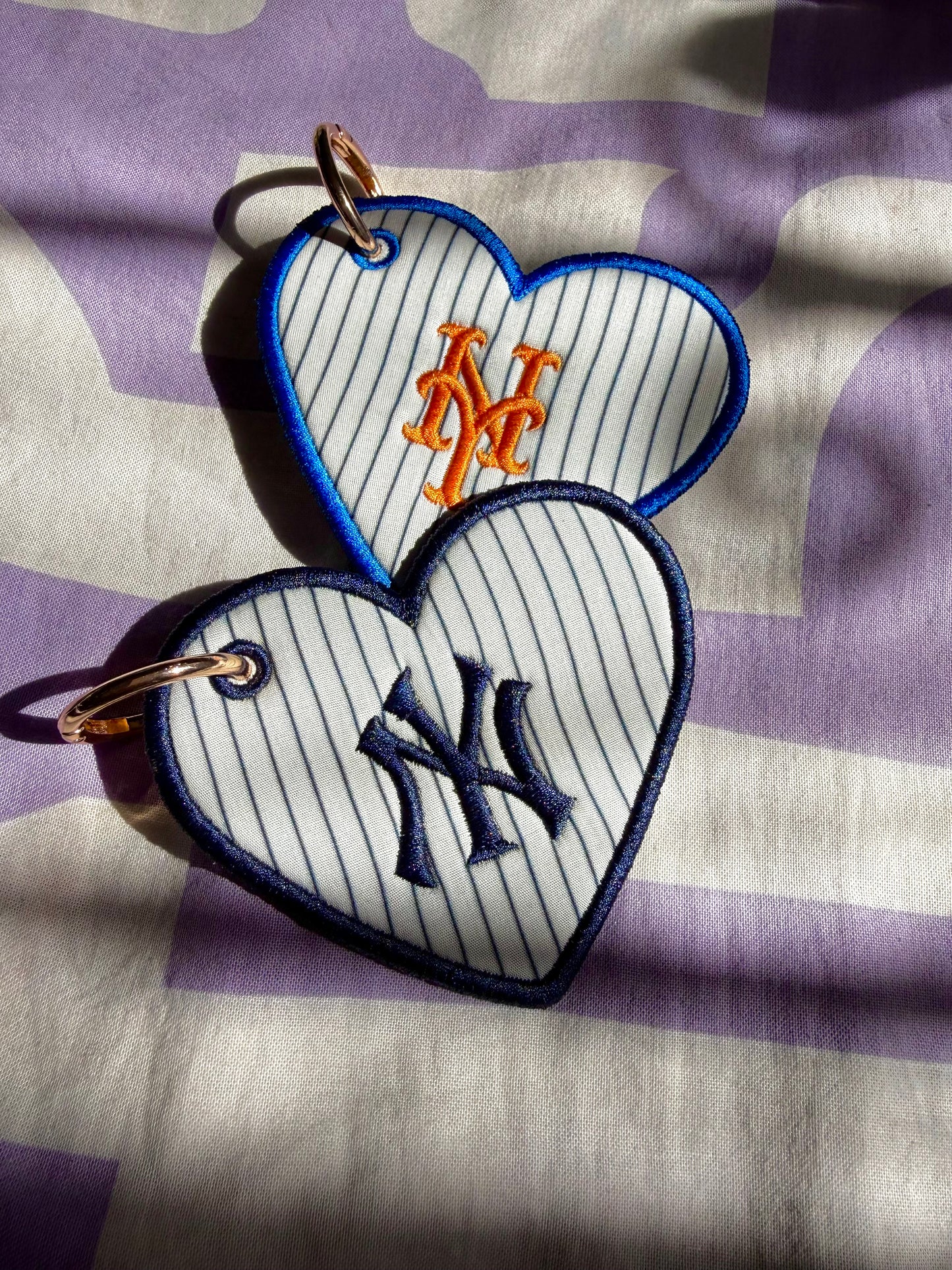 NY player keychain