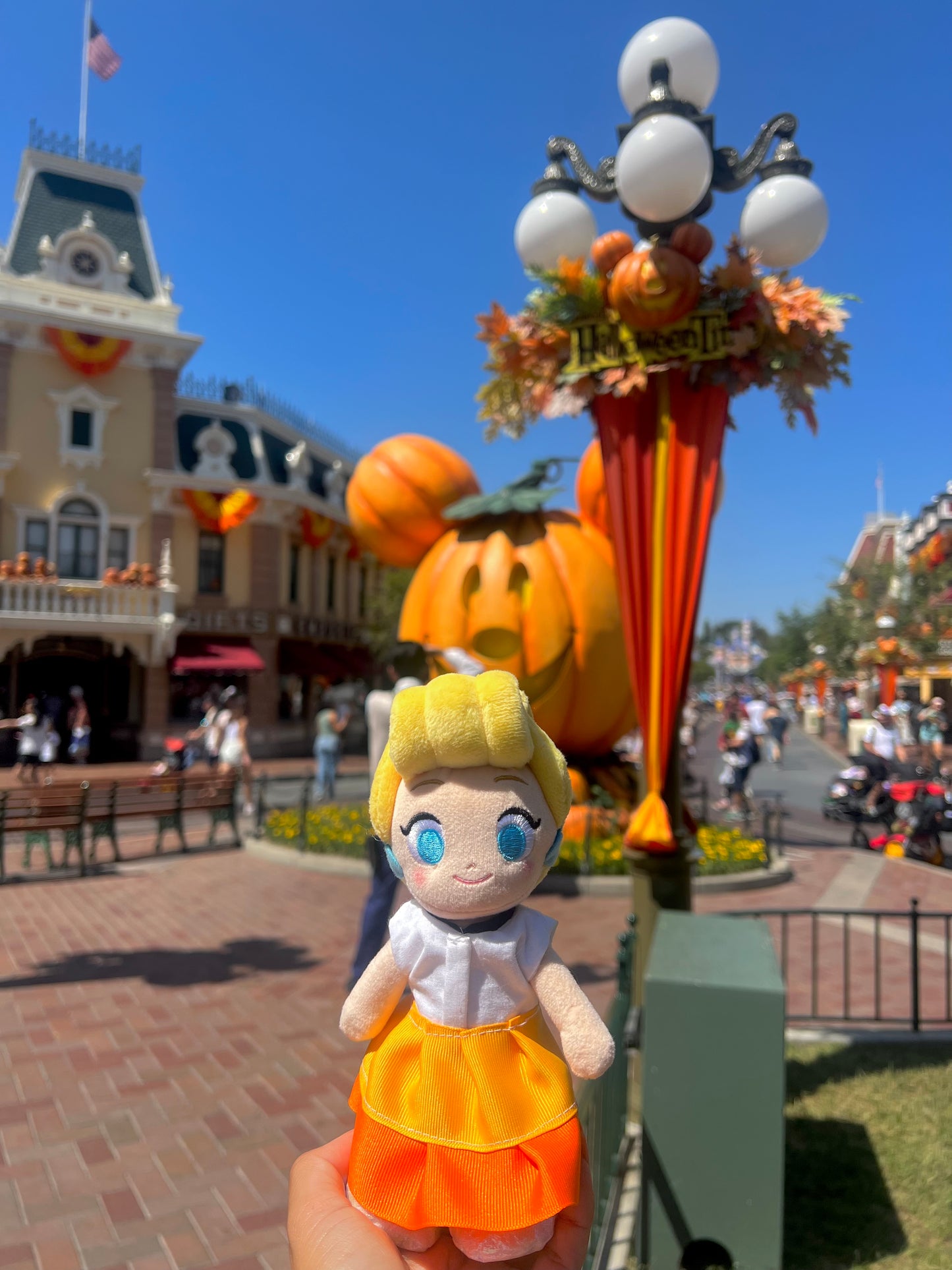 Candy corn dress