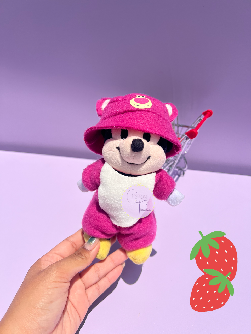 Strawberry plush