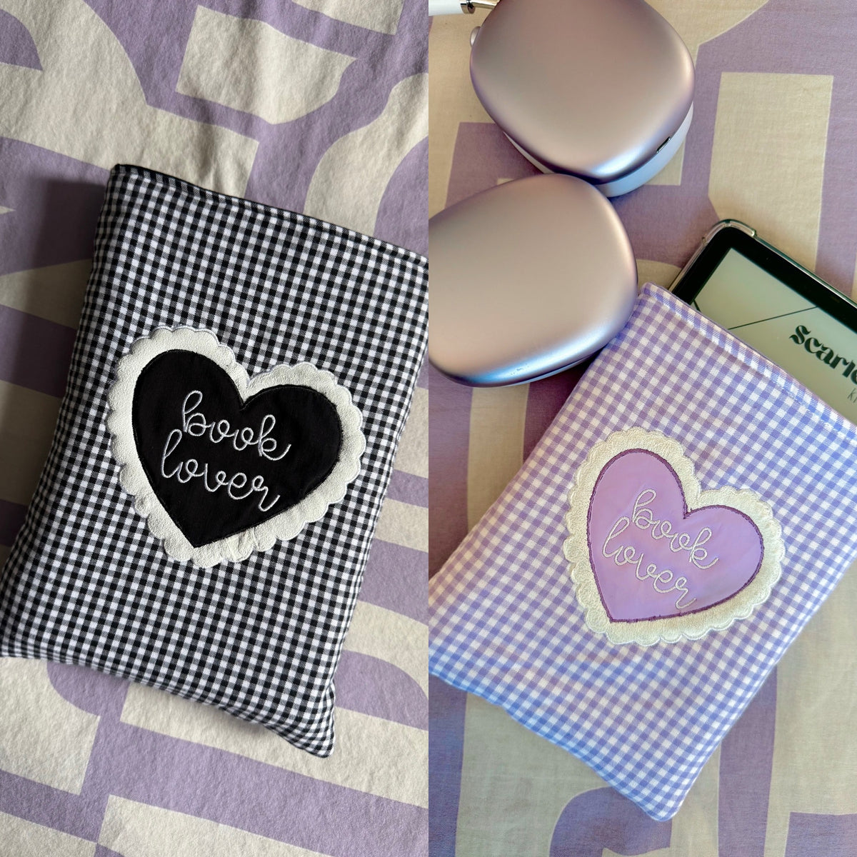 Gingham sleeve