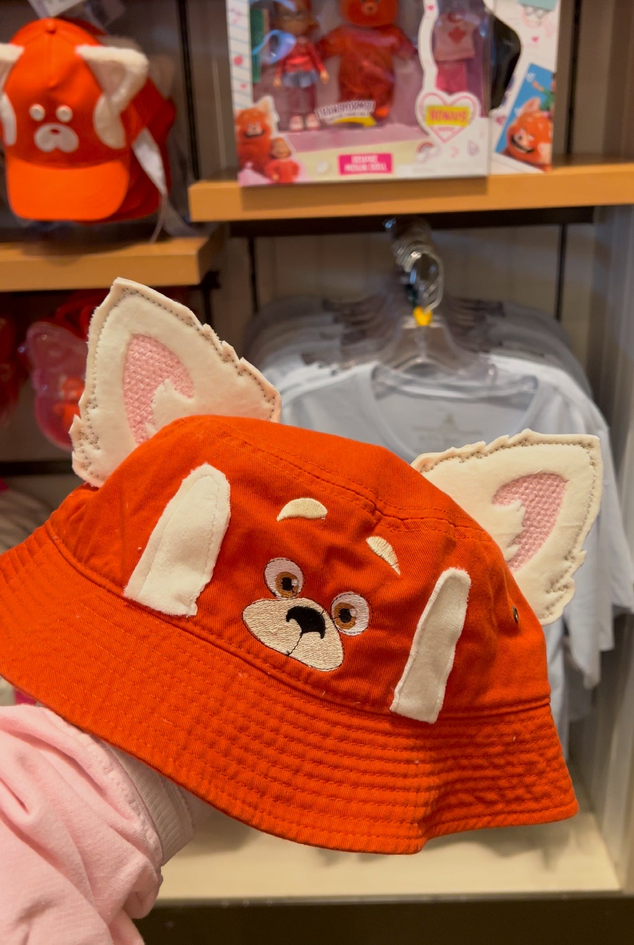 Red panda hat