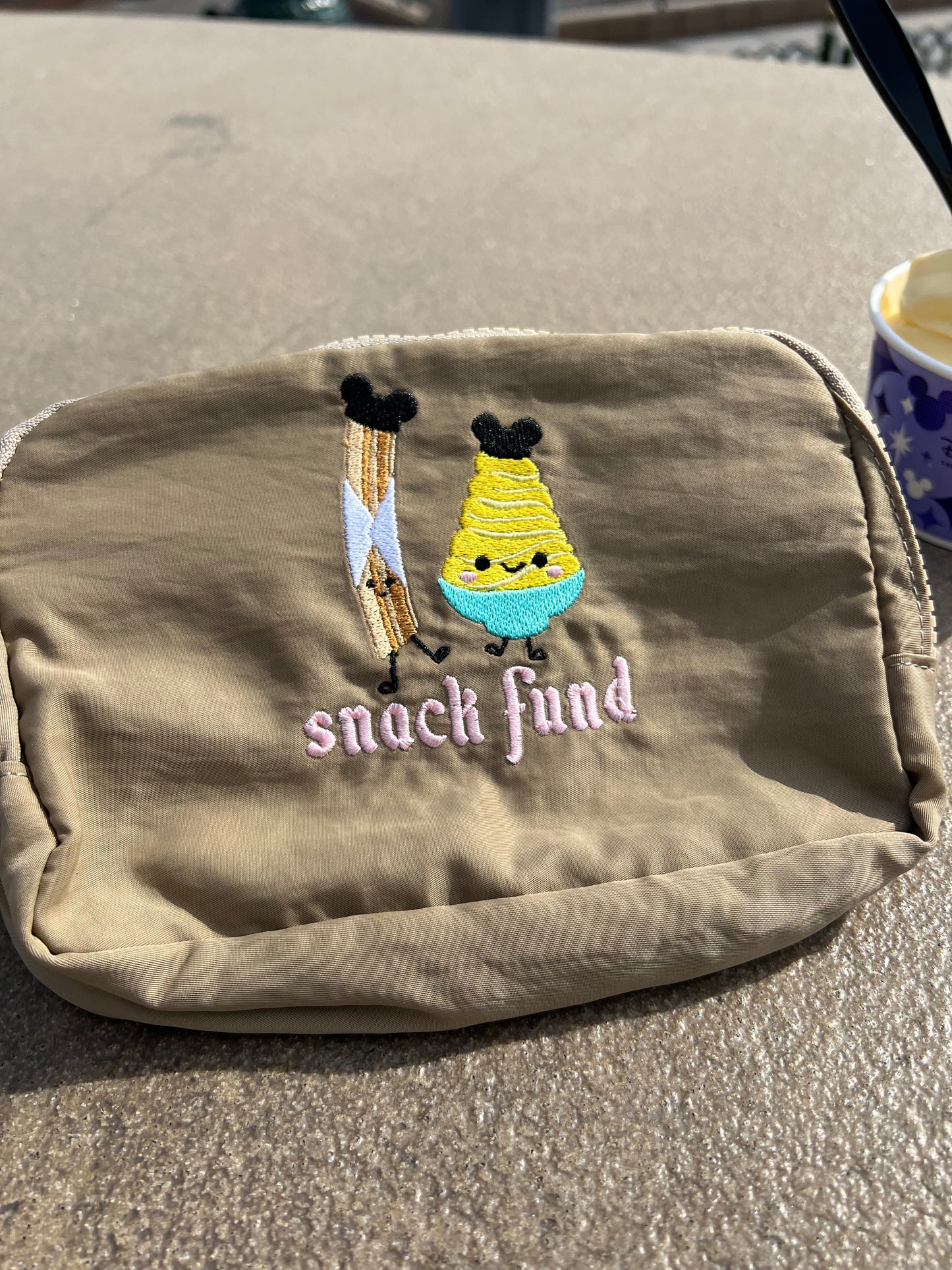 Snack fund belt bag