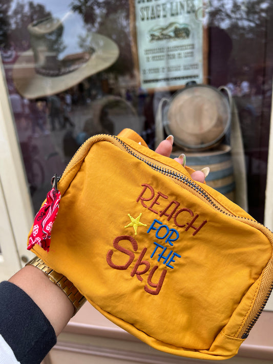 Reach for the sky belt bag