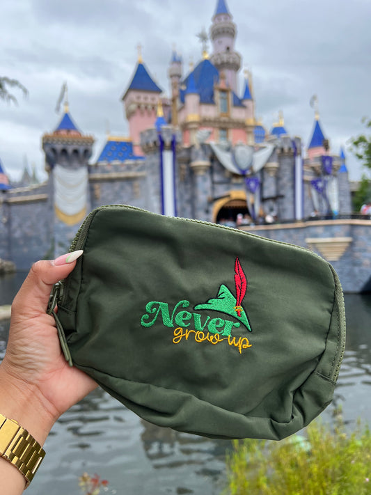 Never grow up belt bag